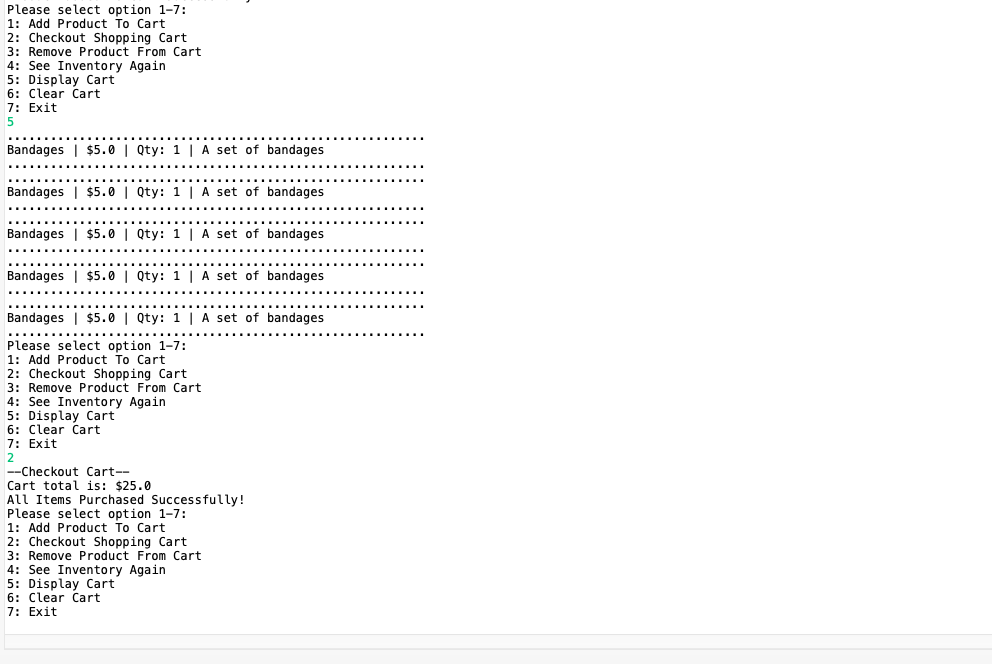 Game Store Screenshot