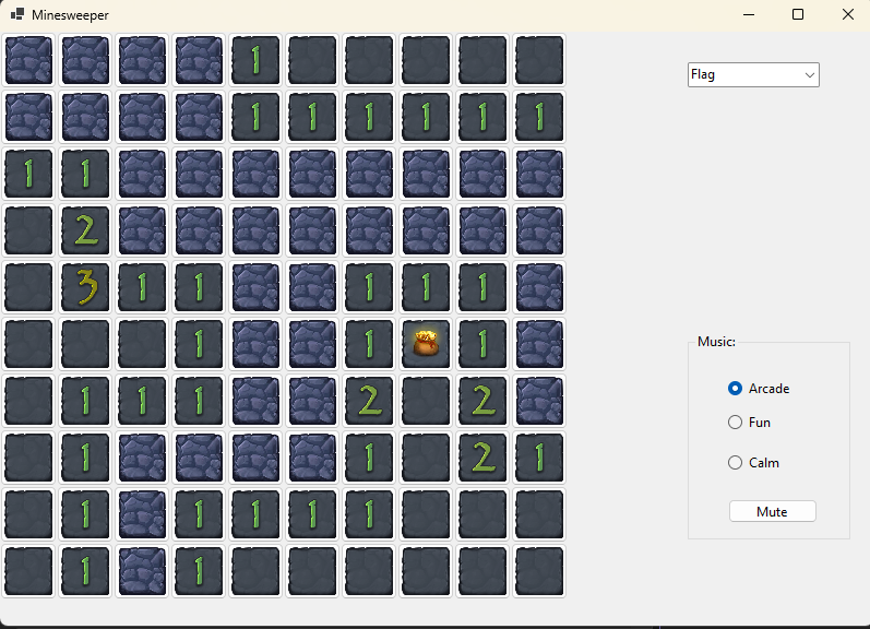 Minesweeper Game Screenshot